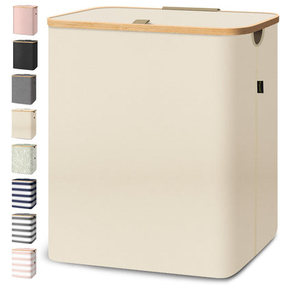 BALEINE 100L Laundry Hamper with Lid, Large Laundry Basket Bin