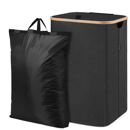 BALEINE 100L Laundry Hamper with Lid, Large Laundry Basket Bin