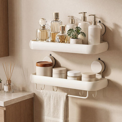 Aluminum Shower Caddy(2-Pack Gray),Shower Shelves for Wall.