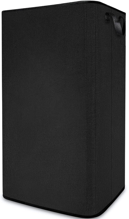 SNIGJAT Large Laundry Basket, 80 L Collapsible Tall Hamper with Handle Grey